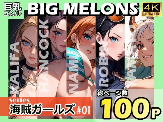 「痴女」 BIG MELONS series海賊ガールズ ＃01 『同...