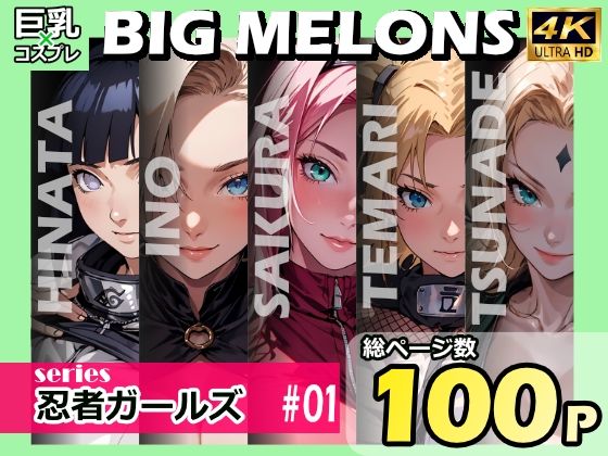 「痴女」 BIG MELONS series忍者ガールズ ＃01 『同...