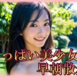 「痴女」 ちっぱい美少女早朝散歩 『同人』