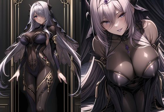 「痴女」 悪堕ち・淫魔化した元聖女騎乗位搾精 『同人』