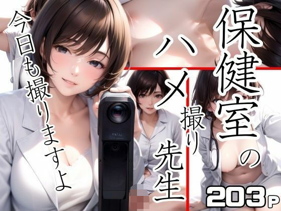 「痴女」 保健室のハメ撮り先生 『同人』