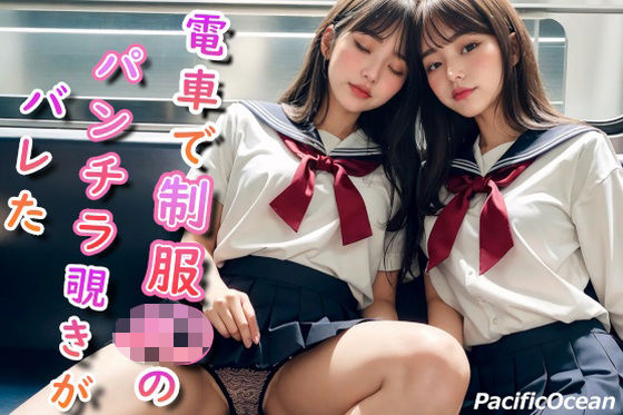 「痴女」 電車で制服J〇のパンチラ覗きがバレた 『同人』