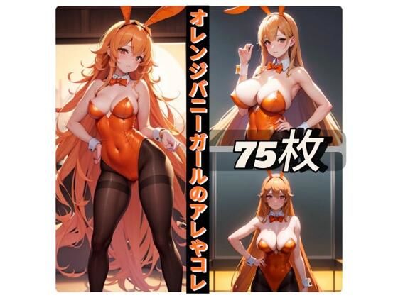 「痴女」 オレンジバニーガールのアレやコレ 『同人』