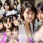 「痴女」 ［ストーリー＋大量画像！］美人双子に激しく痴女られてハーレム沼から抜け出せない 『同人』