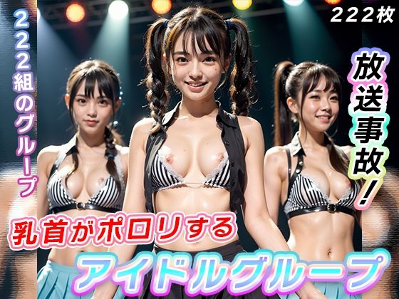 「痴女」 乳首がポロリする、アイドルグループ【222組の国民的アイドル...