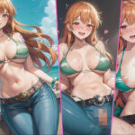 「痴女」 「お願いはやくイれて，，，」痴女な航海士の下のクチはお潮がとまらないっ！〜ワ◯ピースパロディCG集〜 『同人』