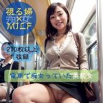 「痴女」 視る婦×MILF-電車で痴女っていた美魔女- 『同人』