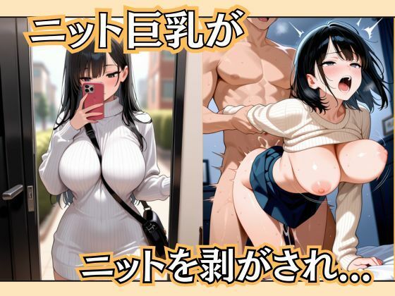 「痴女」 ニット巨乳がニットを剥がされ… 『同人』