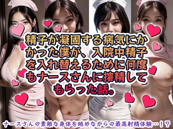 「痴女」 精子が凝固する病気にかかった僕が、入院中精子を入れ替えるため...