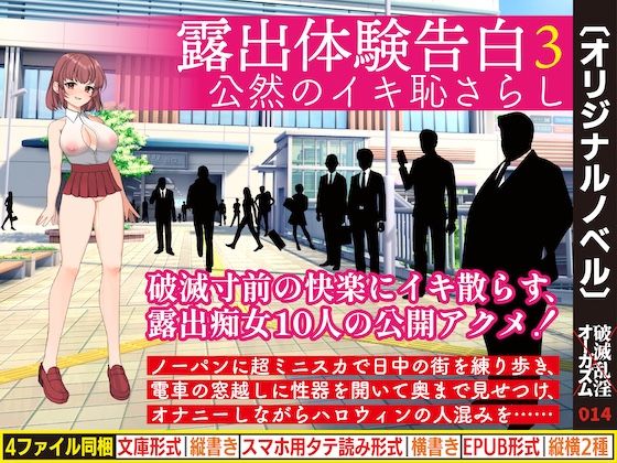 「痴女」 露出体験告白3 公然のイキ恥さらし 『同人』