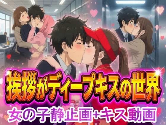 「痴女」 挨拶がディープキスの世界【女の子静止画＋キス動画】 『同人』