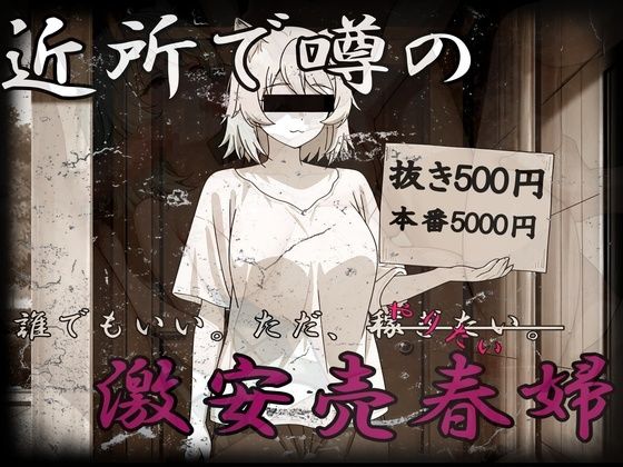「痴女」 激安売春婦〜だれでもいい。とにかく金が欲しい。〜 『同人』