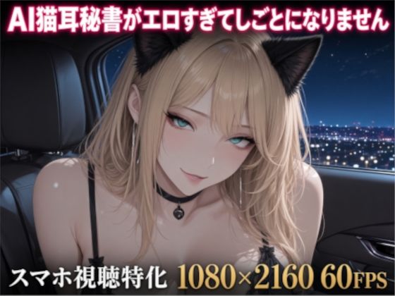 「痴女」 AI猫耳秘書がエロすぎてしごとになりません 『同人』