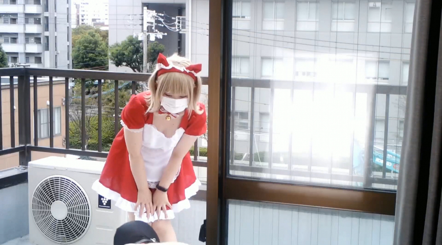 ＜痴女＞ 猫メイドツキの最近ハマっているタマ遊び 【高画質】