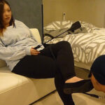 ＜痴女＞ ドS長身OL様の見下しM男いじめ 【高画質】