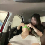 ＜痴女＞ 【顔面ガムテープ】【車内で顔面唾液まみれ】 【高画質】