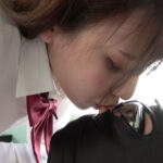 ＜痴女＞ 竹内夏希チャンの制服での濃厚なツバベロプレイ！ 【高画質】