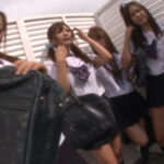 ＜痴女＞ JK 空中悶絶 M男 射精責め 【高画質】