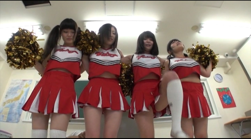 ＜痴女＞ JKチアキック！！ 【高画質】