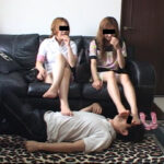 ＜痴女＞ ナマ足で打ったうどんを食べさせる美容師 【高画質】