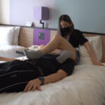 ＜痴女＞ VSめいさ ドSキャバ嬢の絞め技調教 【高画質】