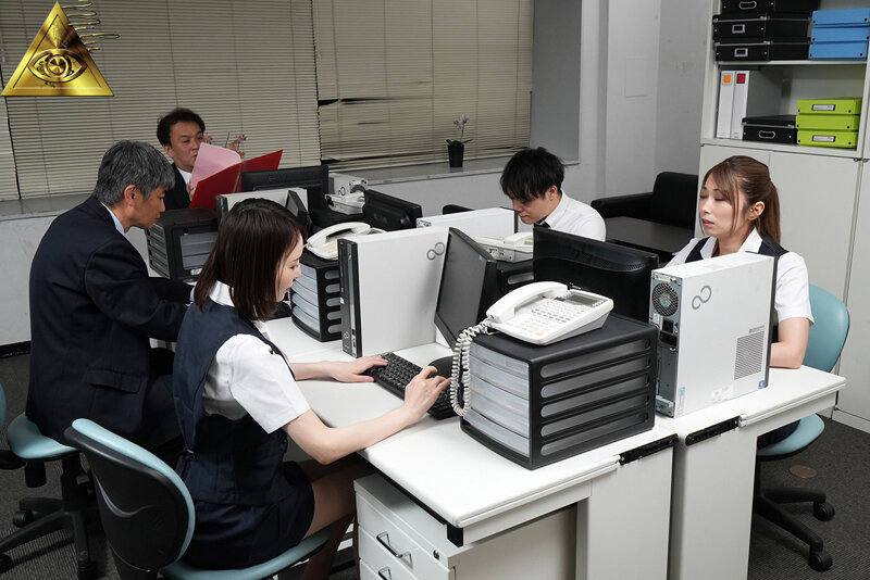 ＜痴女＞ W痴女OL潮吹き中出しSEX 【高画質】