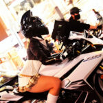 【痴女】 M男くんを犯しにバイクに乗ってやってくる 極限露出で男漁り爆乳痴女ライダー 乙アリス ＜FANZA＞