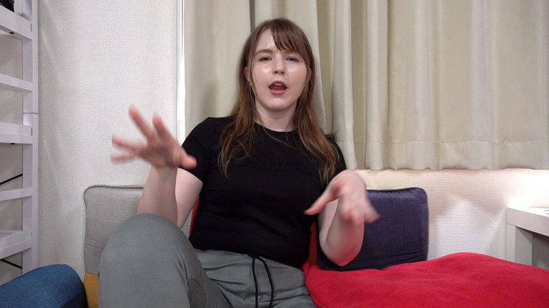 【痴女】 爆尻オタクfromUSA ノリがよくてスケベで最高！映画とか...