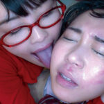 【痴女】 唾液まみれ顔面舐めレズ ＜FANZA＞