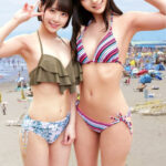 【痴女】 水着ギャルがデカチン童貞君と「素股オイルマッサージ」生マンにヌルヌルこすれるデカマラに発情しちゃって『おま○こに入れてみるw』そのまま筆おろし生ハメ中出しSEX！！ななみ＆みかこ ＜FANZA＞