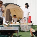 【痴女】 テントに忍び込み、男を食べる。可愛い同僚は痴女ニューハーフ 朝比奈なつ ＜FANZA＞