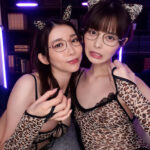 【痴女】 スケベお姉さんのWしっとりセクシーボイスで両耳ハァハァ挟み撃ち囁きオナニーサポート 黒川すみれ 月乃ルナ ＜FANZA＞