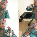 【痴女】 受け身なオタクおじさんを笑顔で気持ちよくしてくれる ニコニコ筆おろし・潮吹かせ神対応コスプレイヤー 雫月心桜 ＜FANZA＞