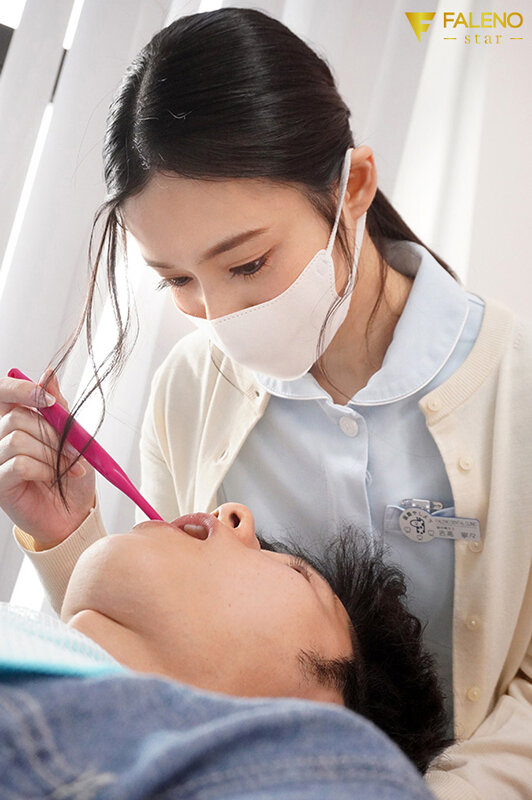 【痴女】 歯科衛生士ねねさんは実はすんごくベロちゅう魔 患者の口内べち...