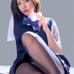 【痴女】 蒸れ蒸れパンティストッキングを履いた女子校生に興奮して連続射精 宮城りえ ＜FANZA＞