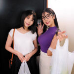 【痴女】 デカパイ＆スレンダーな女友達2人と絡みまくりのハーレムほろ酔いセックス 天馬ゆい・小野坂ゆいか ＜FANZA＞