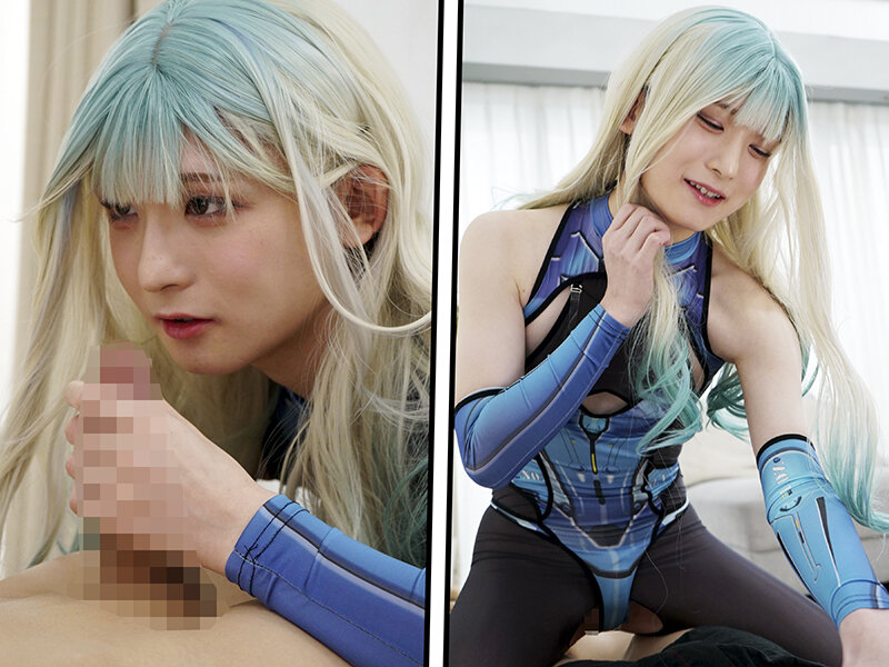 【痴女】 連撃メスイキ！フル勃起Wペニクリ痴女のニューハーフ逆3Pハー...